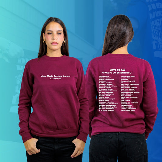 FELPA GIROCOLLO GAETANA AGNESI sci