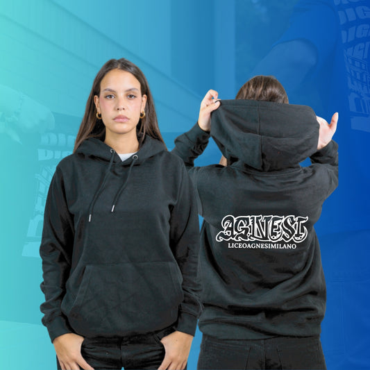 FELPA CON CAPPUCCIO AGNESI 4