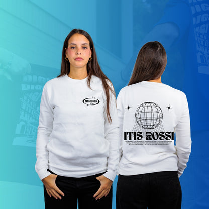 FELPA GIROCOLLO ROSSI