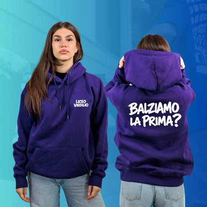 FELPA CON CAPPUCCIO VIRGILIO special