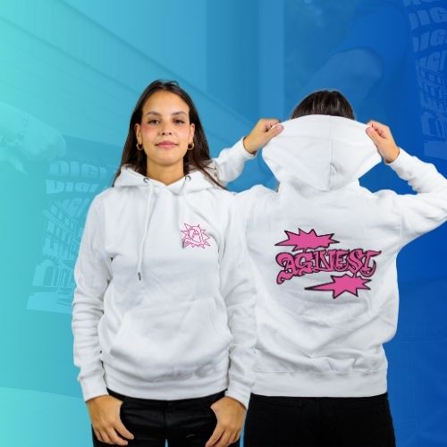 FELPA CON CAPPUCCIO AGNESI 3