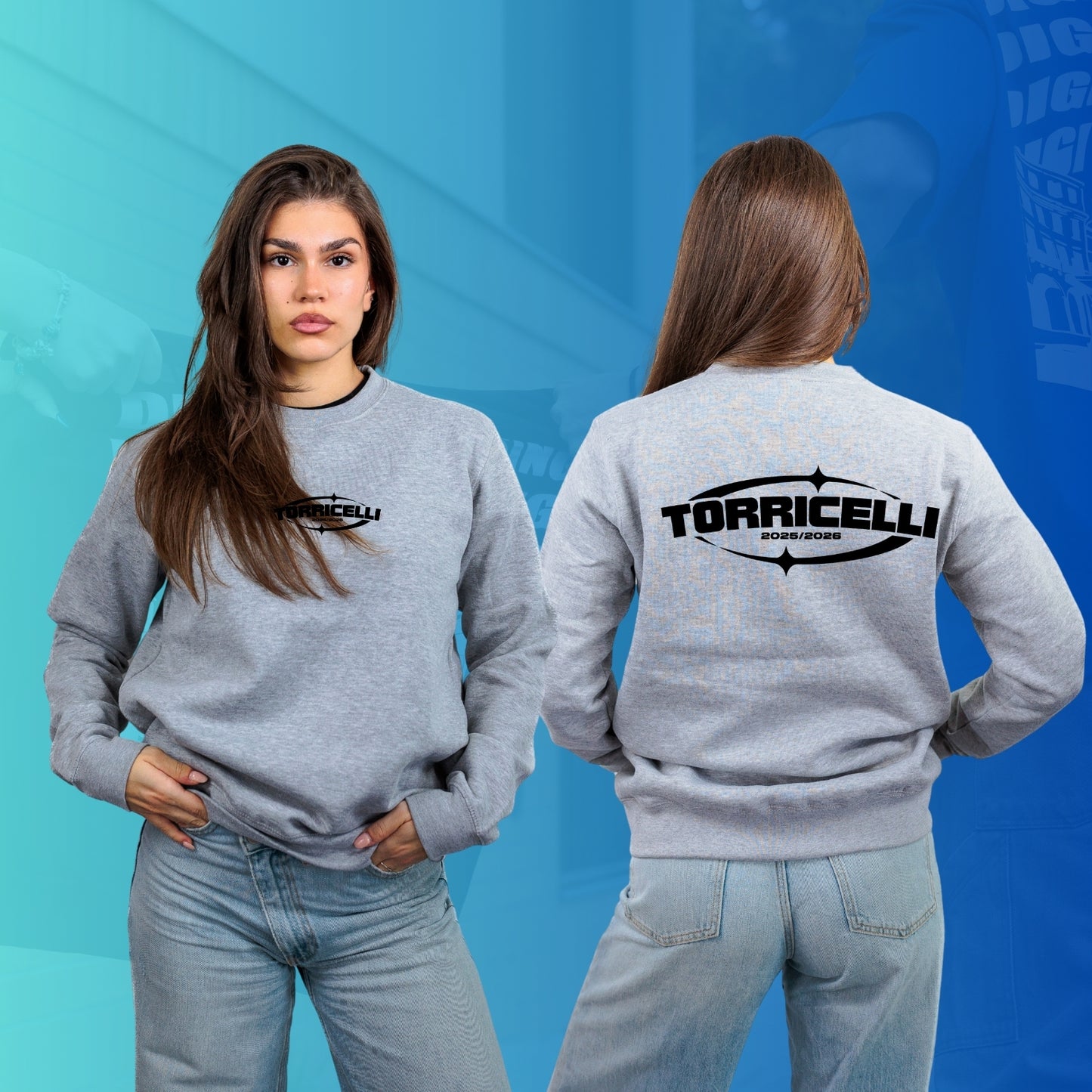 FELPA GIROCOLLO TORRICELLI