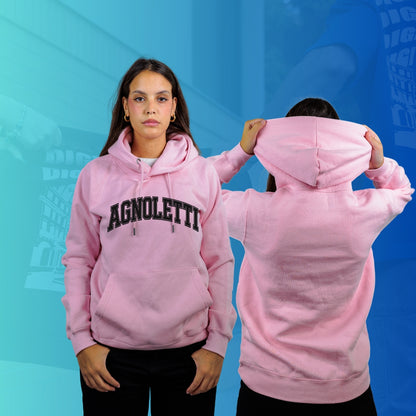 FELPA CON CAPPUCCIO AGNOLETTI