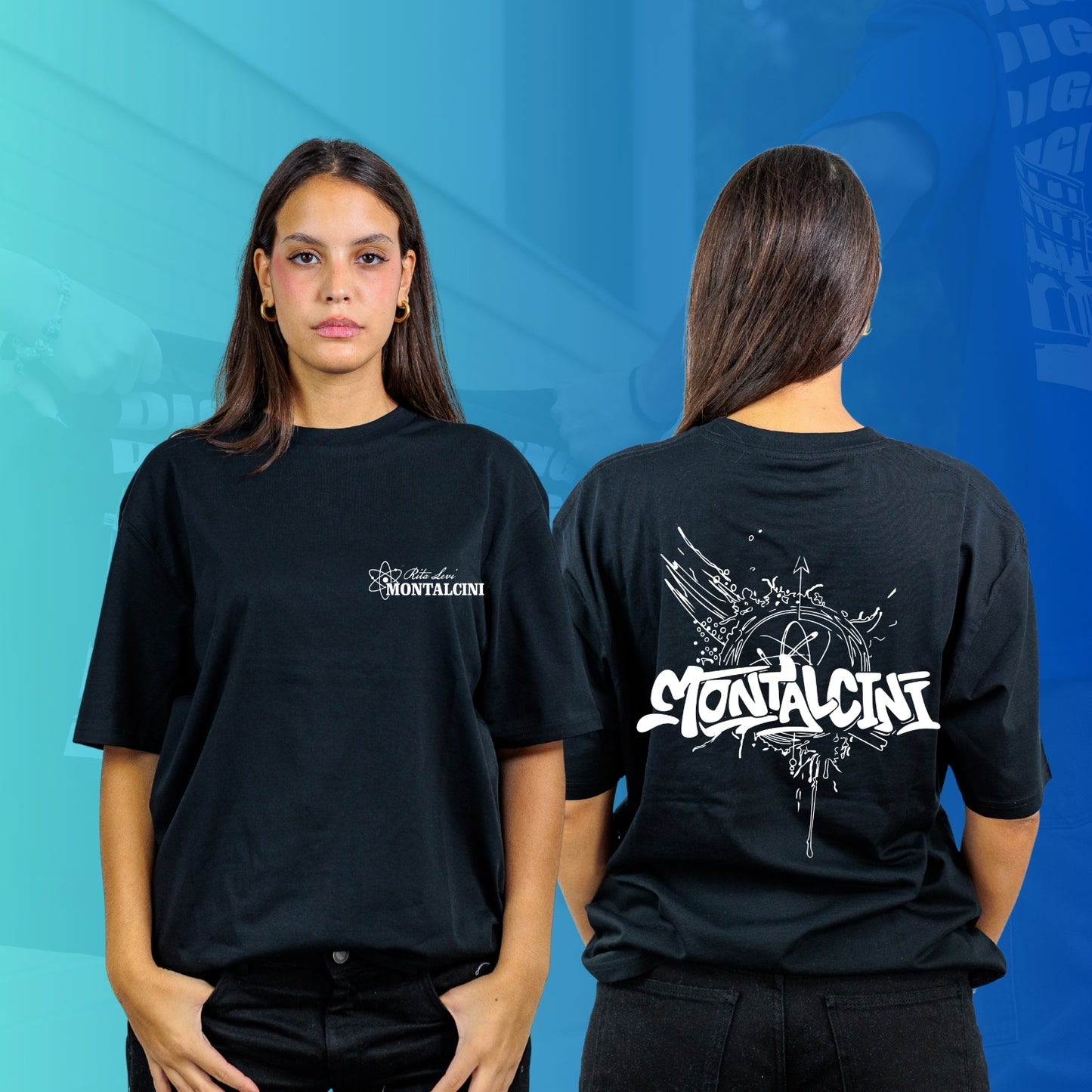 T-SHIRT OVERSIZE MONTALCINI