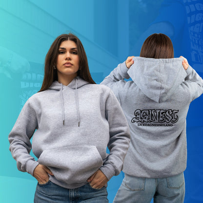 FELPA CON CAPPUCCIO AGNESI 4