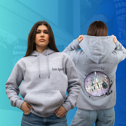 FELPA CON CAPPUCCIO AGNESI 1