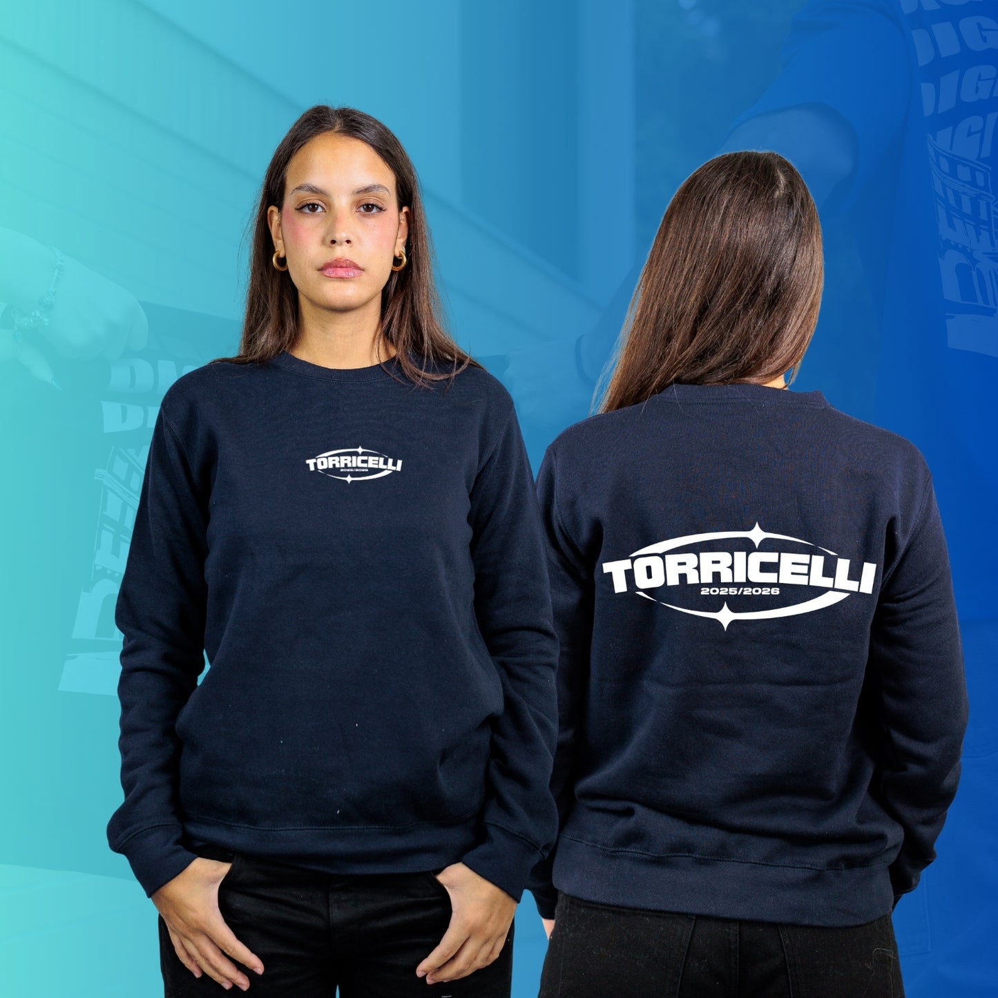 FELPA GIROCOLLO TORRICELLI