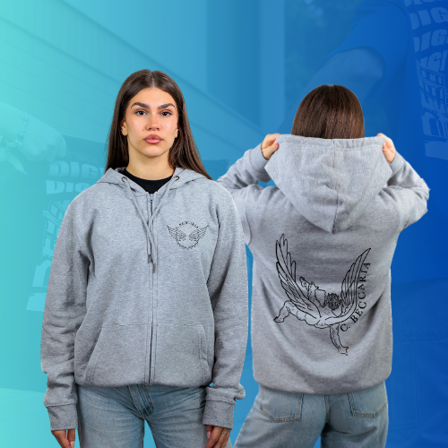 FELPA FULL ZIP BECCARIA 5