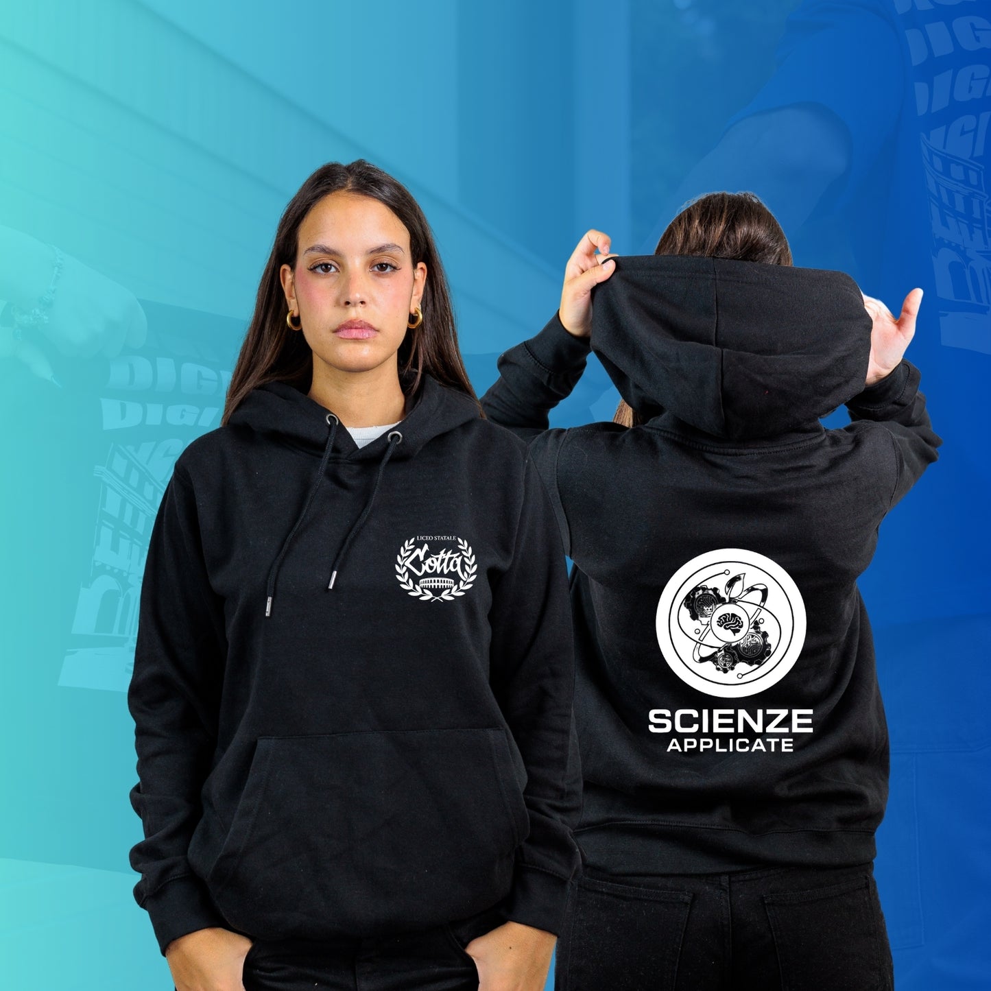 FELPA CON CAPPUCCIO COTTA 7