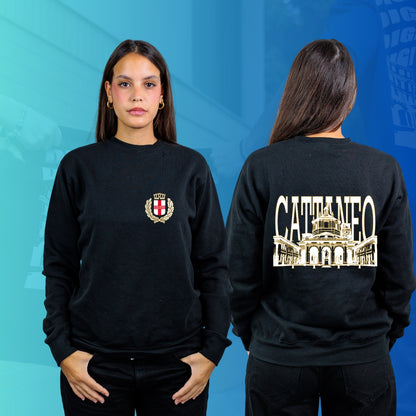 FELPA GIROCOLLO CATTANEO