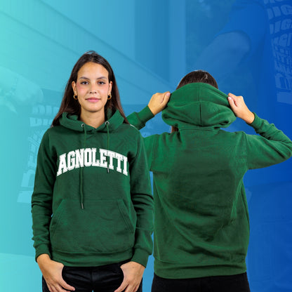 FELPA CON CAPPUCCIO AGNOLETTI