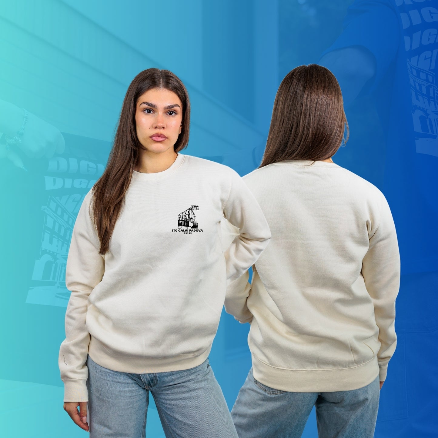 FELPA GIROCOLLO CALVI