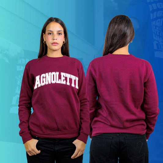 FELPA GIROCOLLO AGNOLETTI