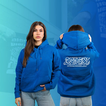 FELPA CON CAPPUCCIO AGNESI 4