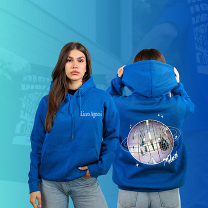 FELPA CON CAPPUCCIO AGNESI 1