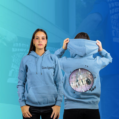 FELPA CON CAPPUCCIO AGNESI 1