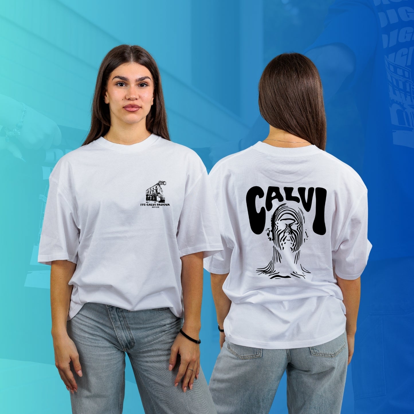 T-SHIRT OVERSIZE CALVI 1