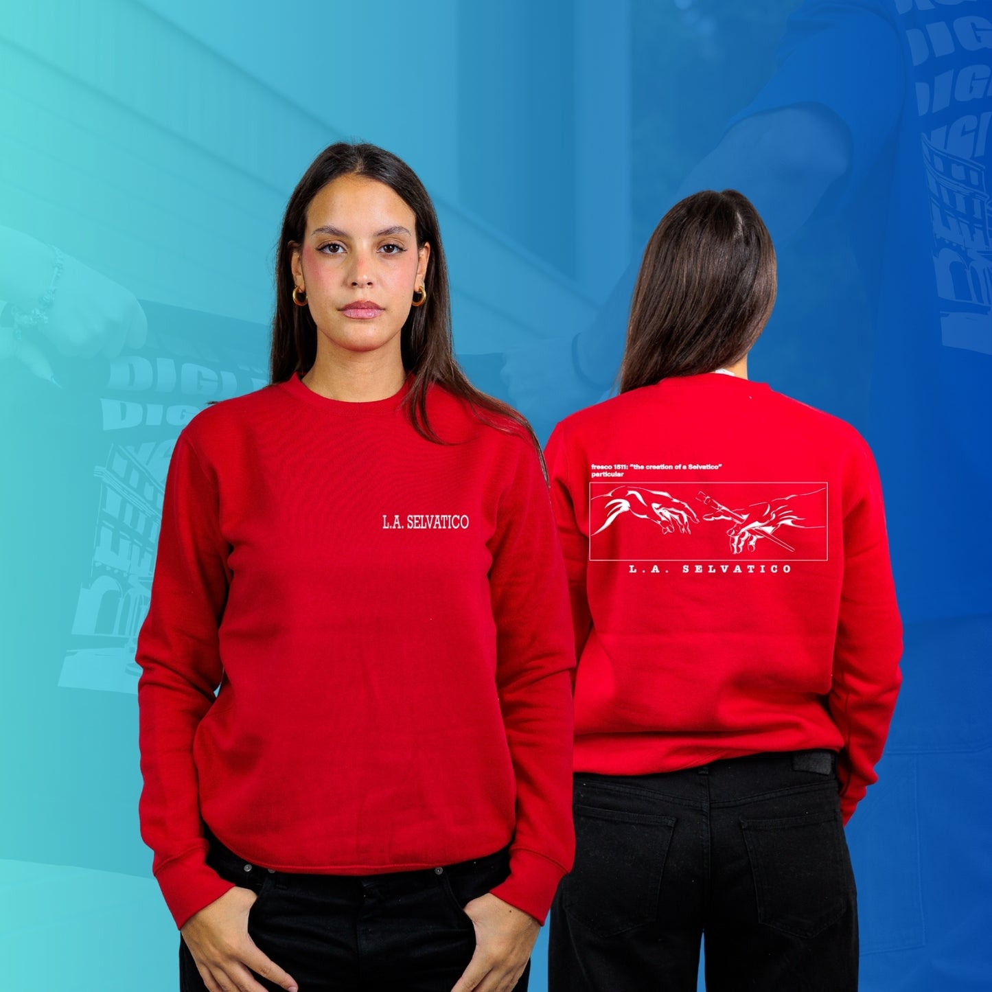 FELPA GIROCOLLO SELVATICO