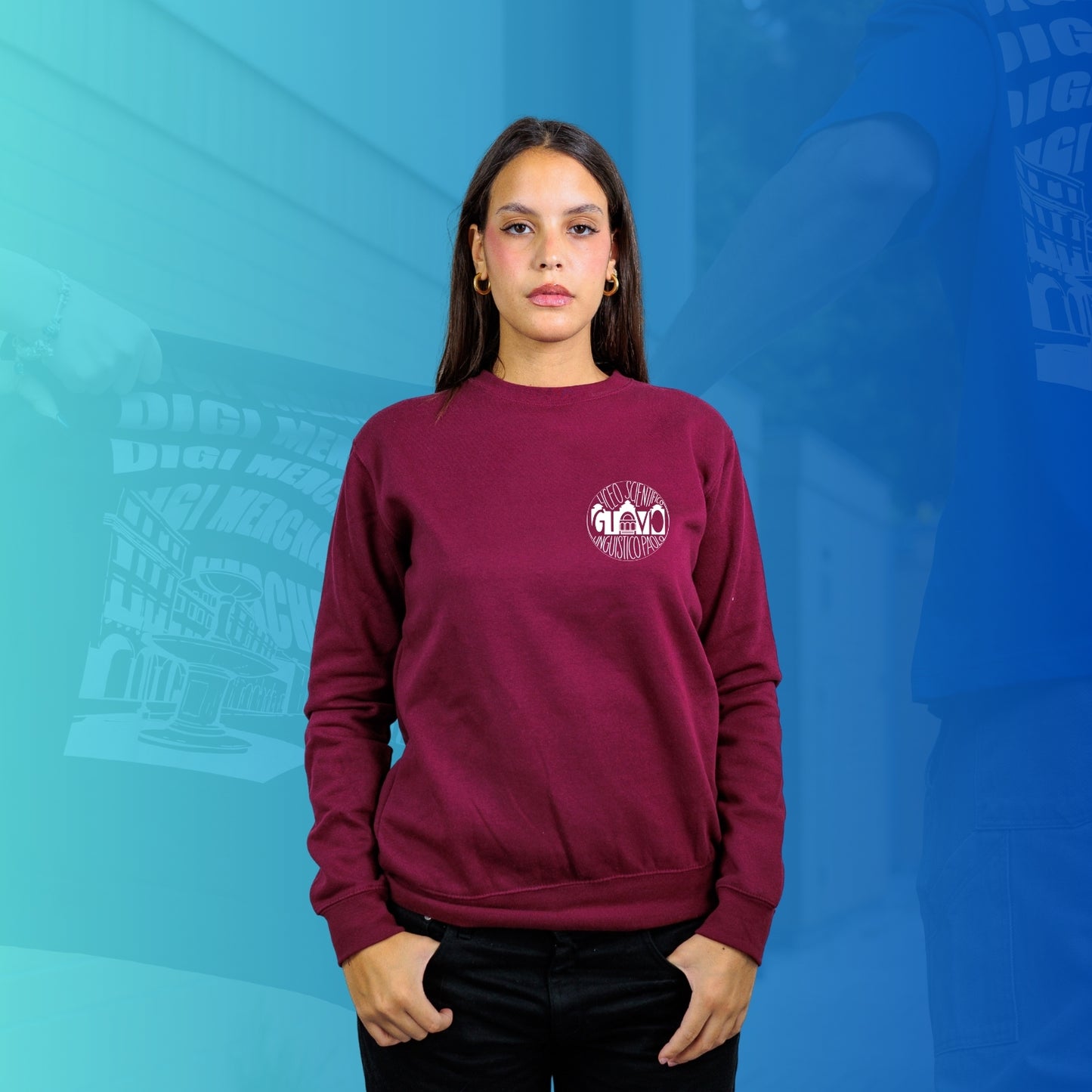 FELPA GIROCOLLO 1 PAOLO GIOVIO