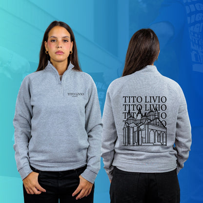 FELPA MEZZA ZIP mod 1 TITO LIVIO