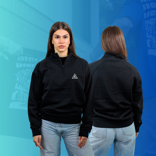 FELPA MEZZA ZIP AGNOLETTI