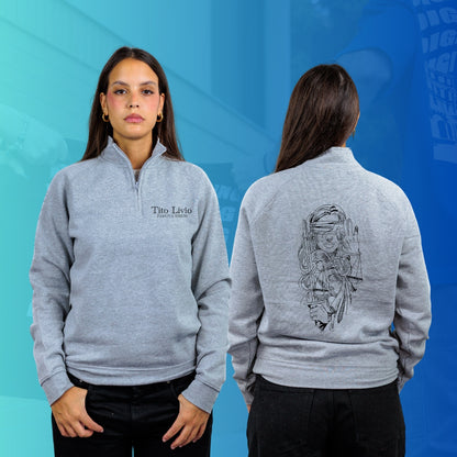 FELPA MEZZA ZIP mod 2 TITO LIVIO