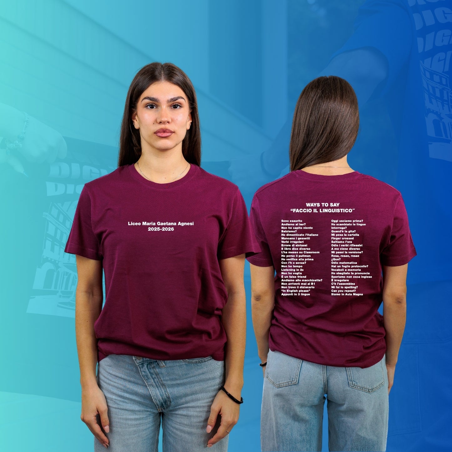 T-SHIRT GAETANA AGNESI ling