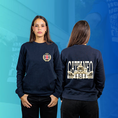 FELPA GIROCOLLO CATTANEO