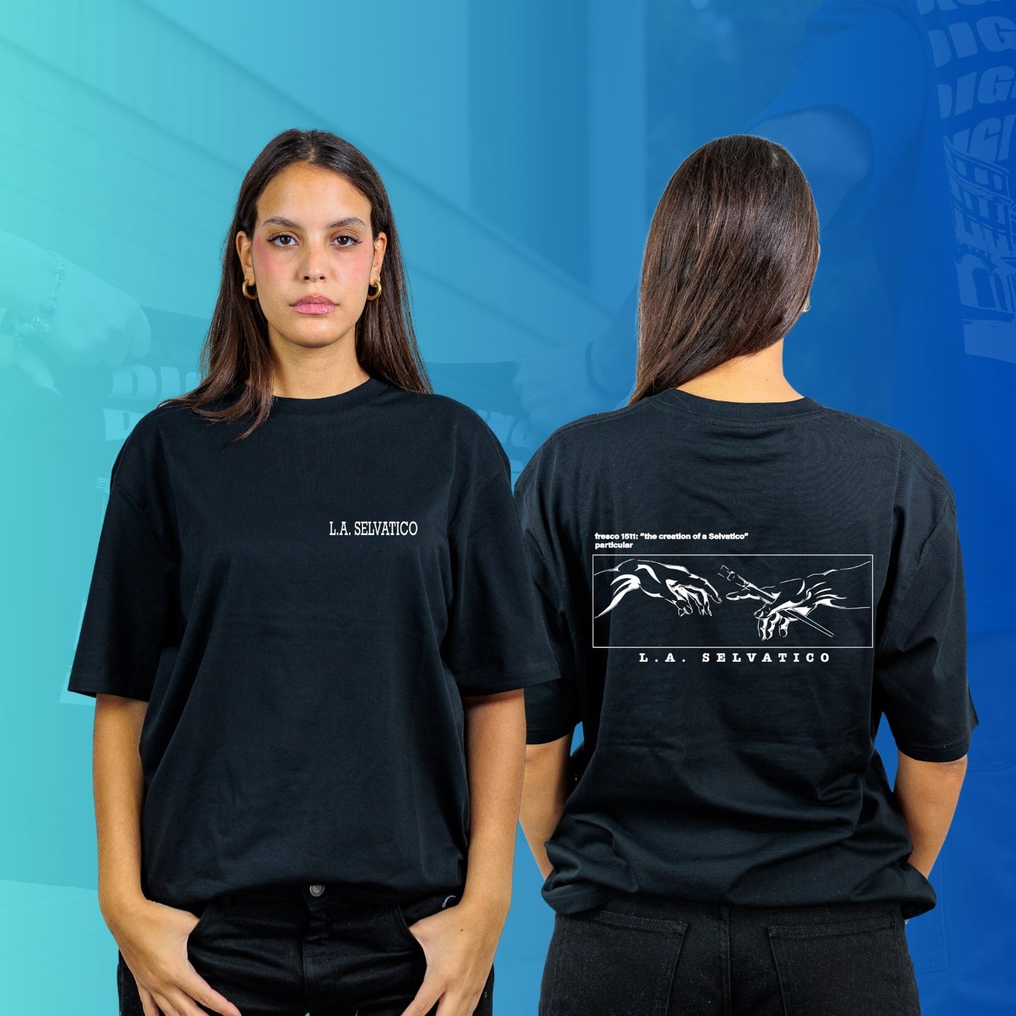 T-SHIRT OVERSIZE SELVATICO