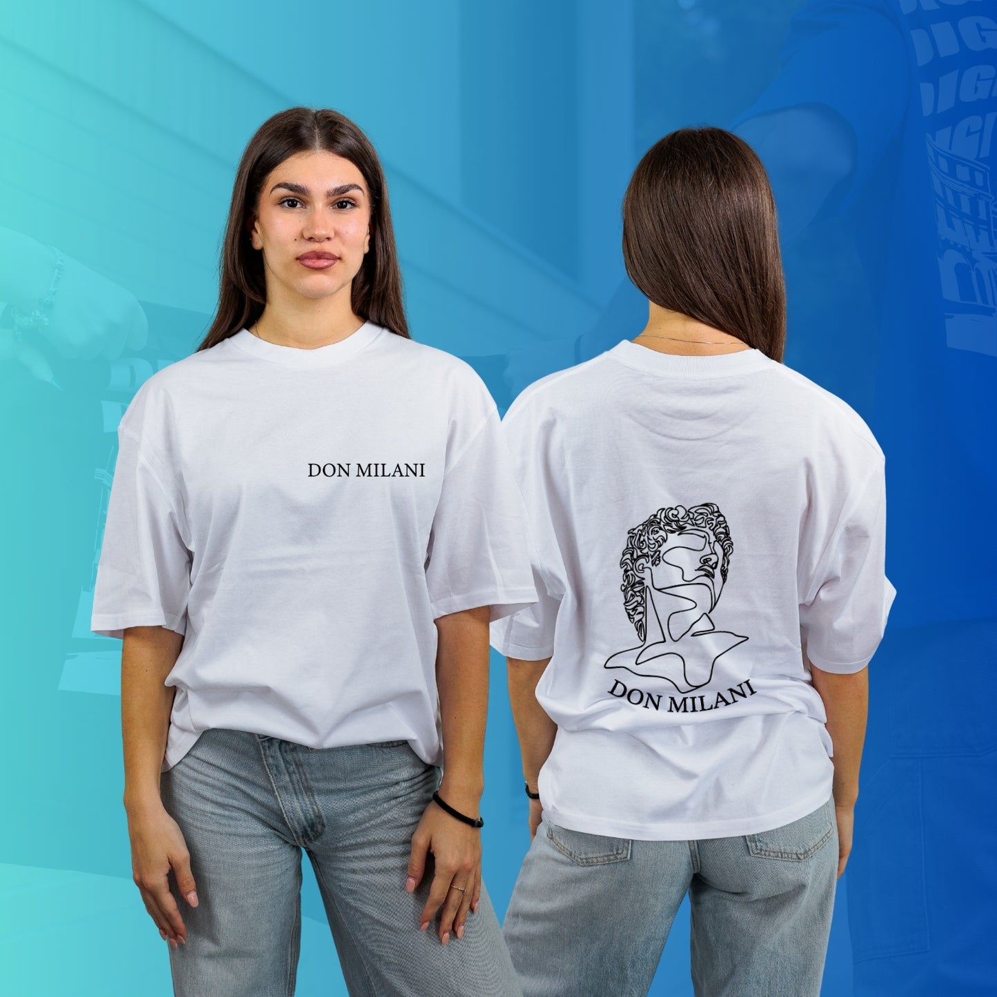 T-SHIRT OVERSIZE DON MILANI