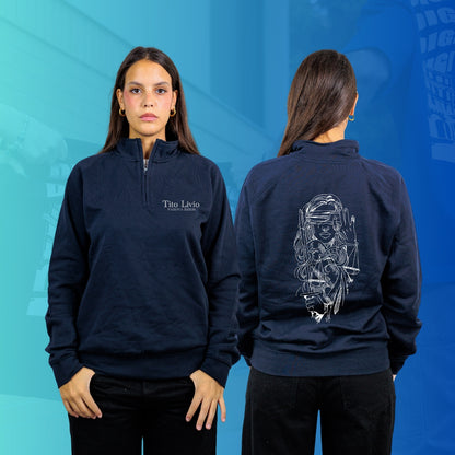 FELPA MEZZA ZIP mod 2 TITO LIVIO