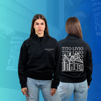 FELPA MEZZA ZIP mod 1 TITO LIVIO