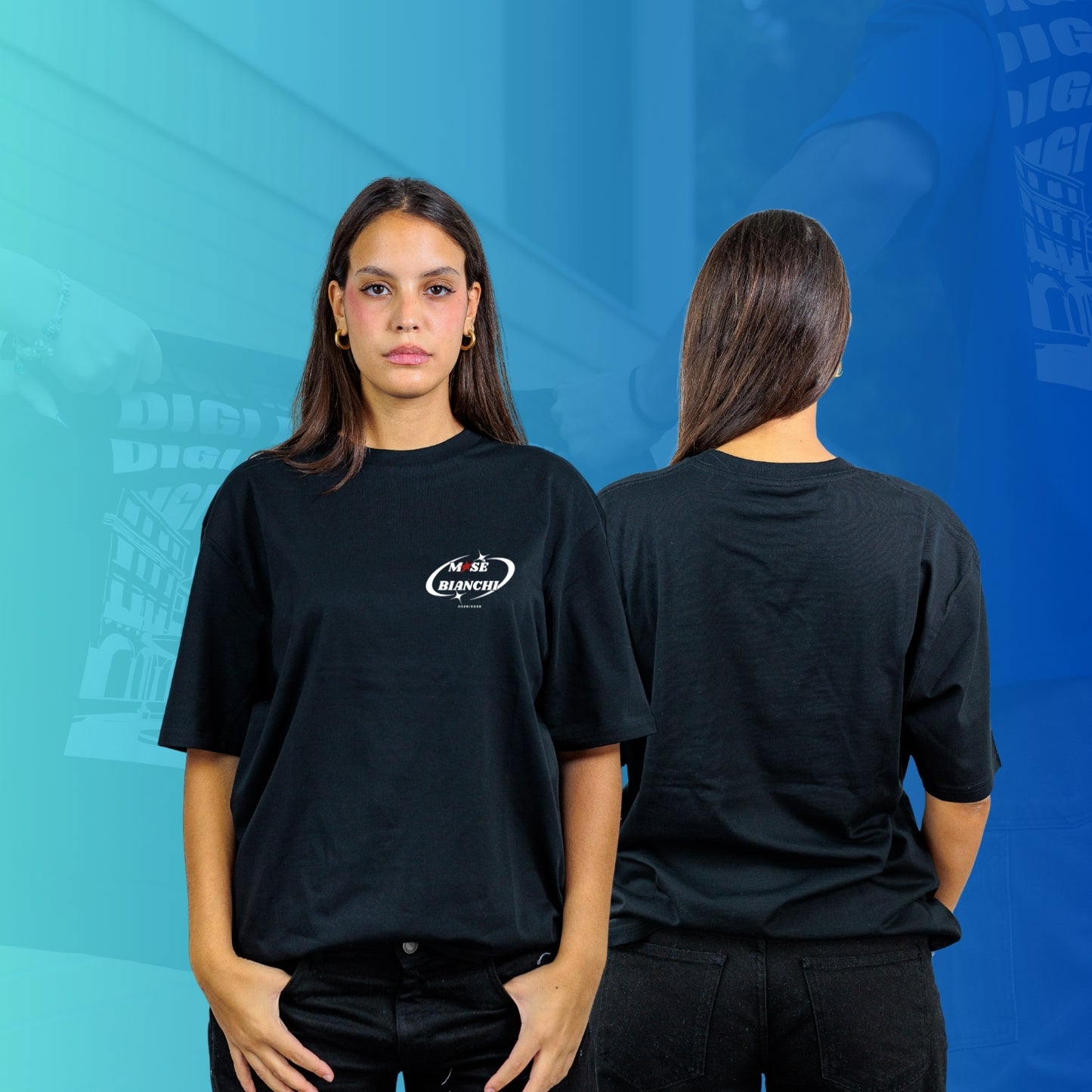 T-SHIRT OVERSIZE mod 1 MOSÈ