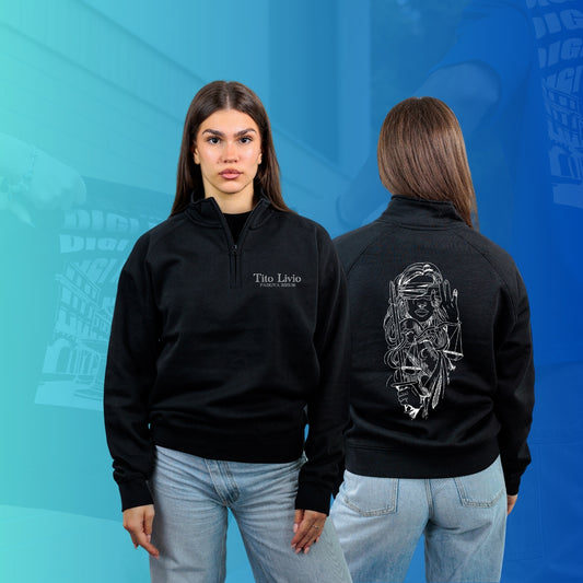 FELPA MEZZA ZIP mod 2 TITO LIVIO