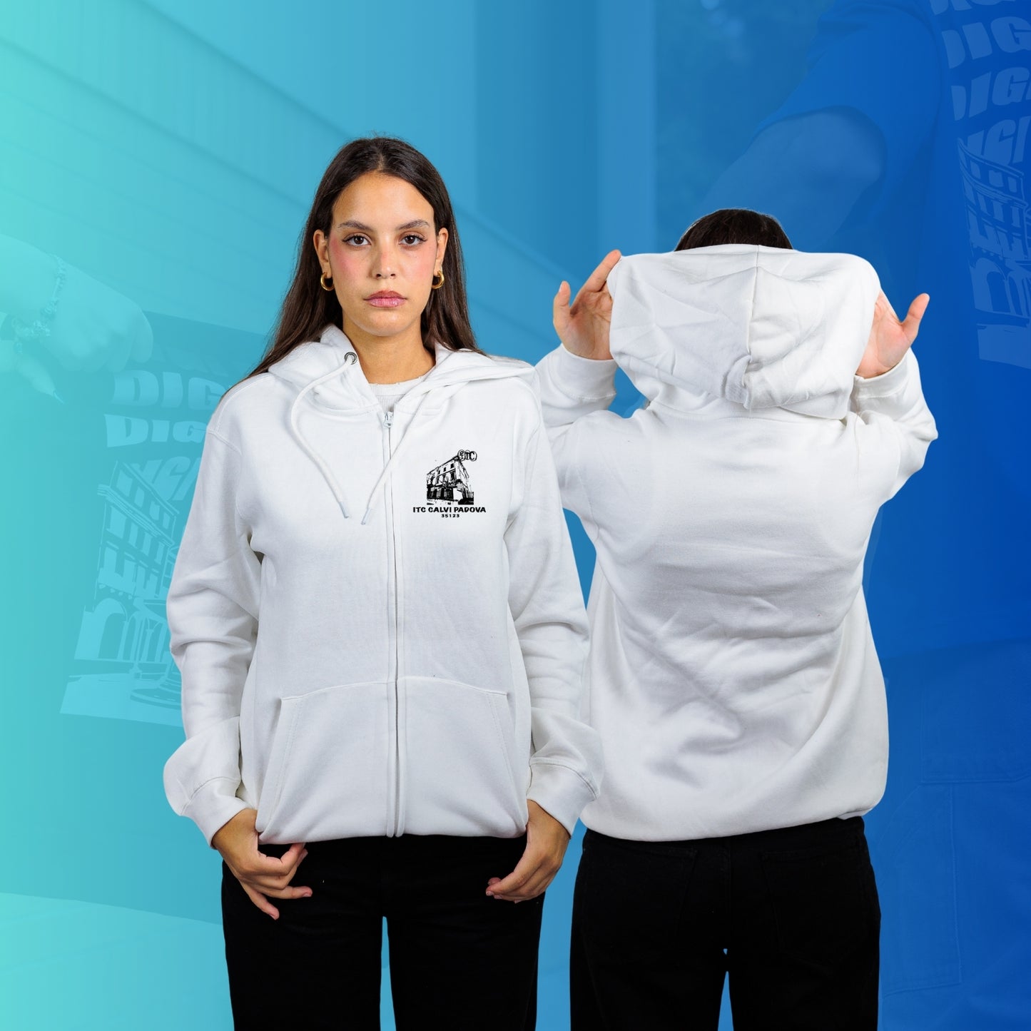 FELPA FULL ZIP CALVI