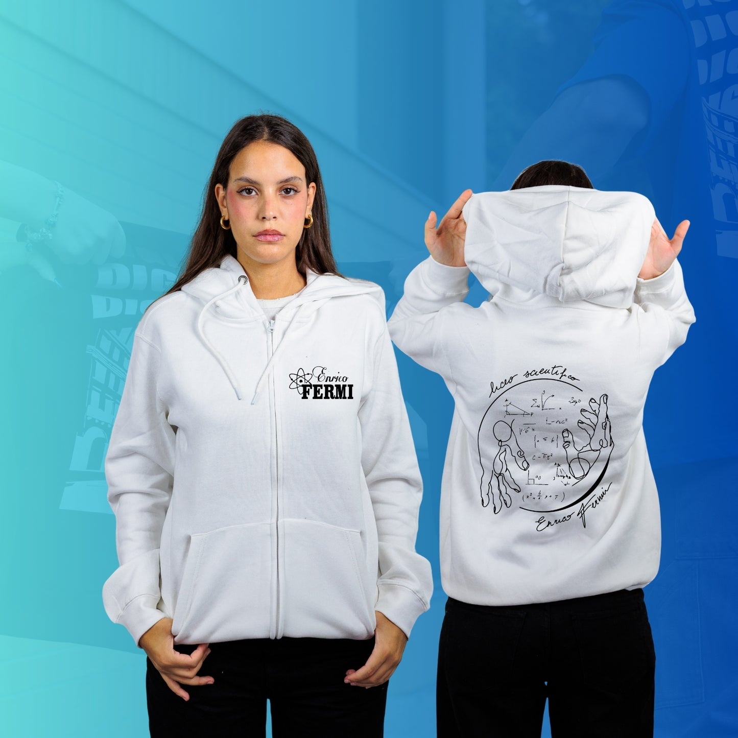 FELPA FULL ZIP FERMI