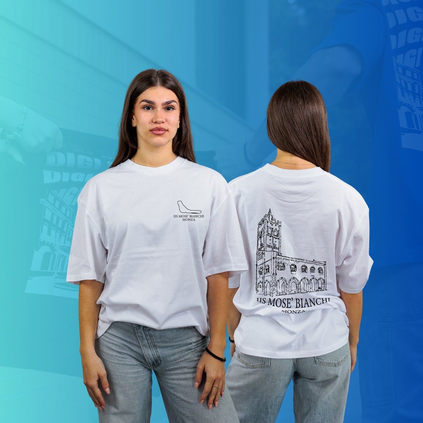 T-SHIRT OVERSIZE mod 3 MOSÈ