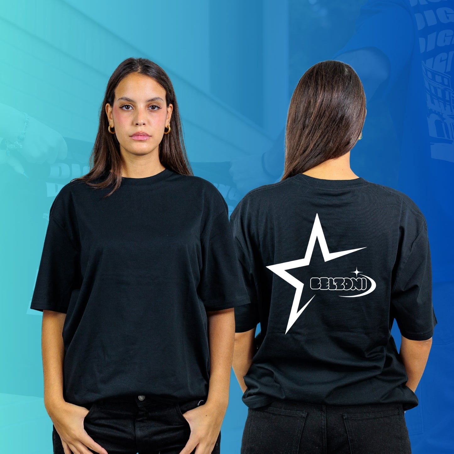 T-SHIRT OVERSIZE mod1 BELZONI