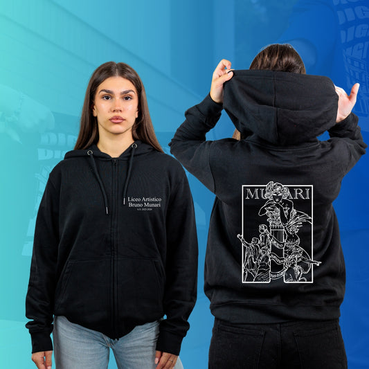 FELPA FULL ZIIP MUNARI