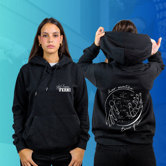 FELPA CON CAPPUCCIO FERMI