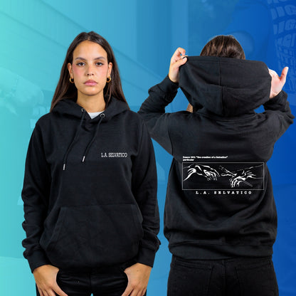 FELPA CON CAPPUCCIO SELVATICO