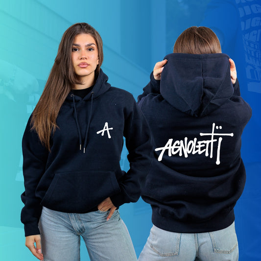 FELPA CON CAPPUCCIO special AGNOLETTI