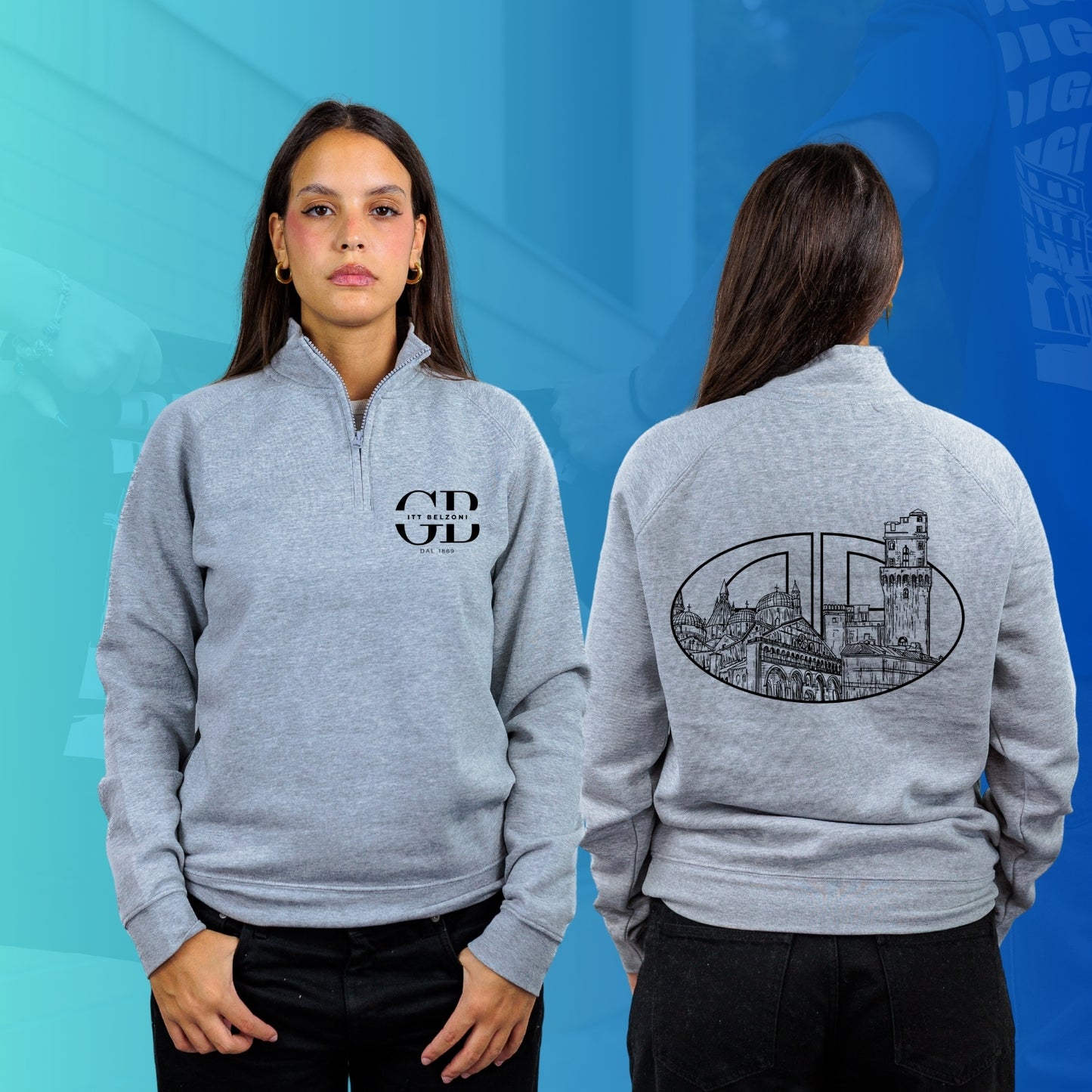 FELPA MEZZA ZIP mod3 BELZONI