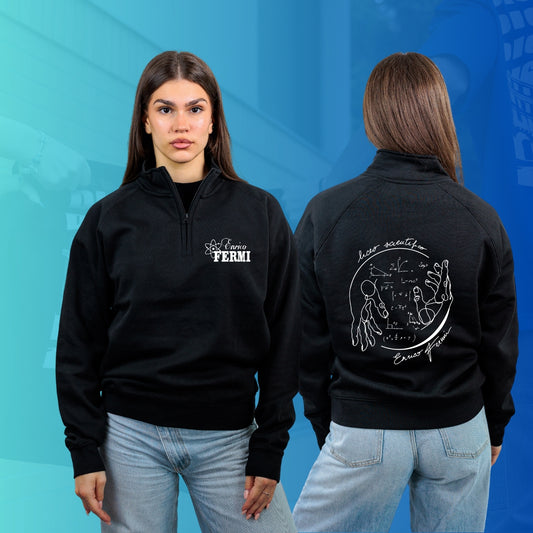 FELPA MEZZA ZIP FERMI
