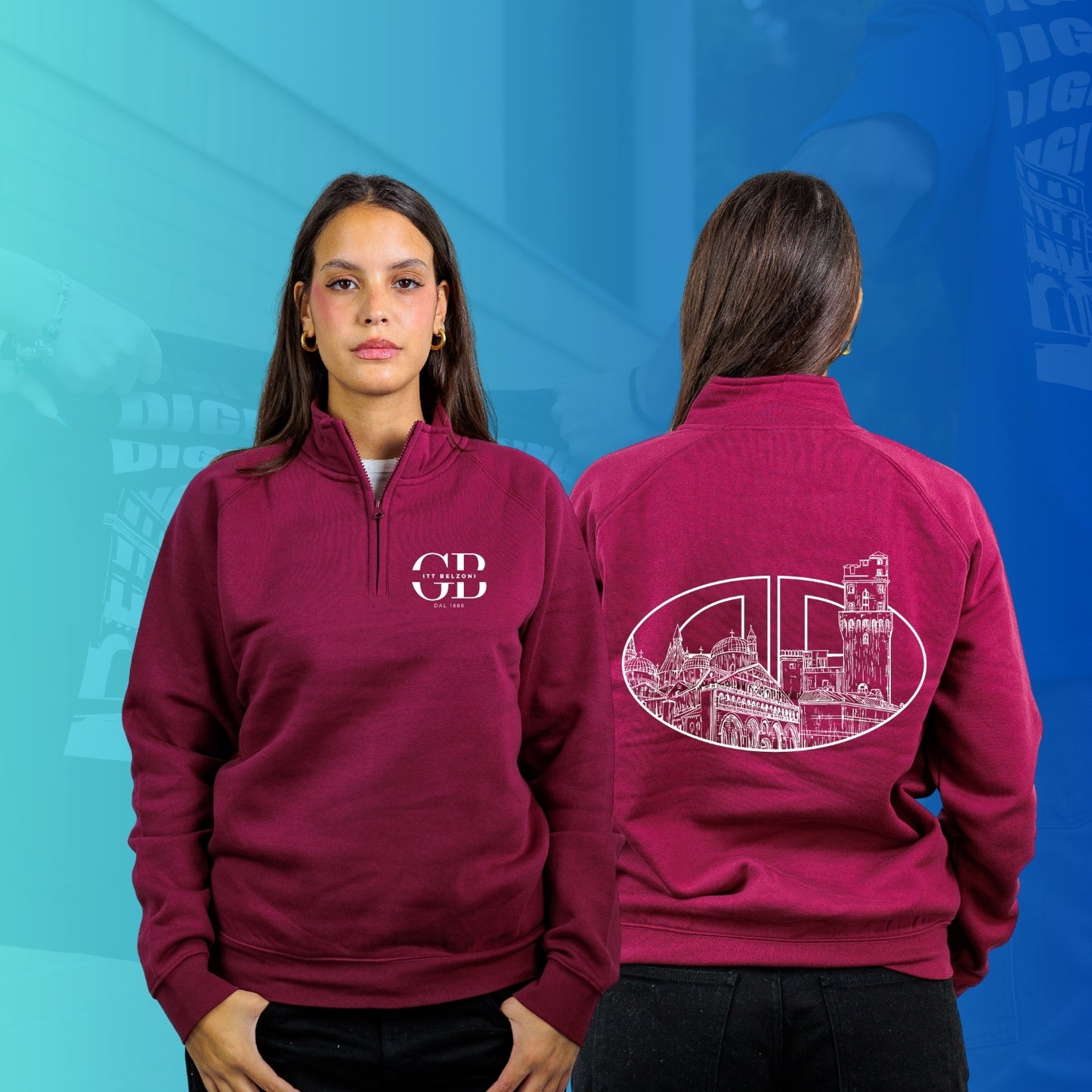 FELPA MEZZA ZIP mod3 BELZONI