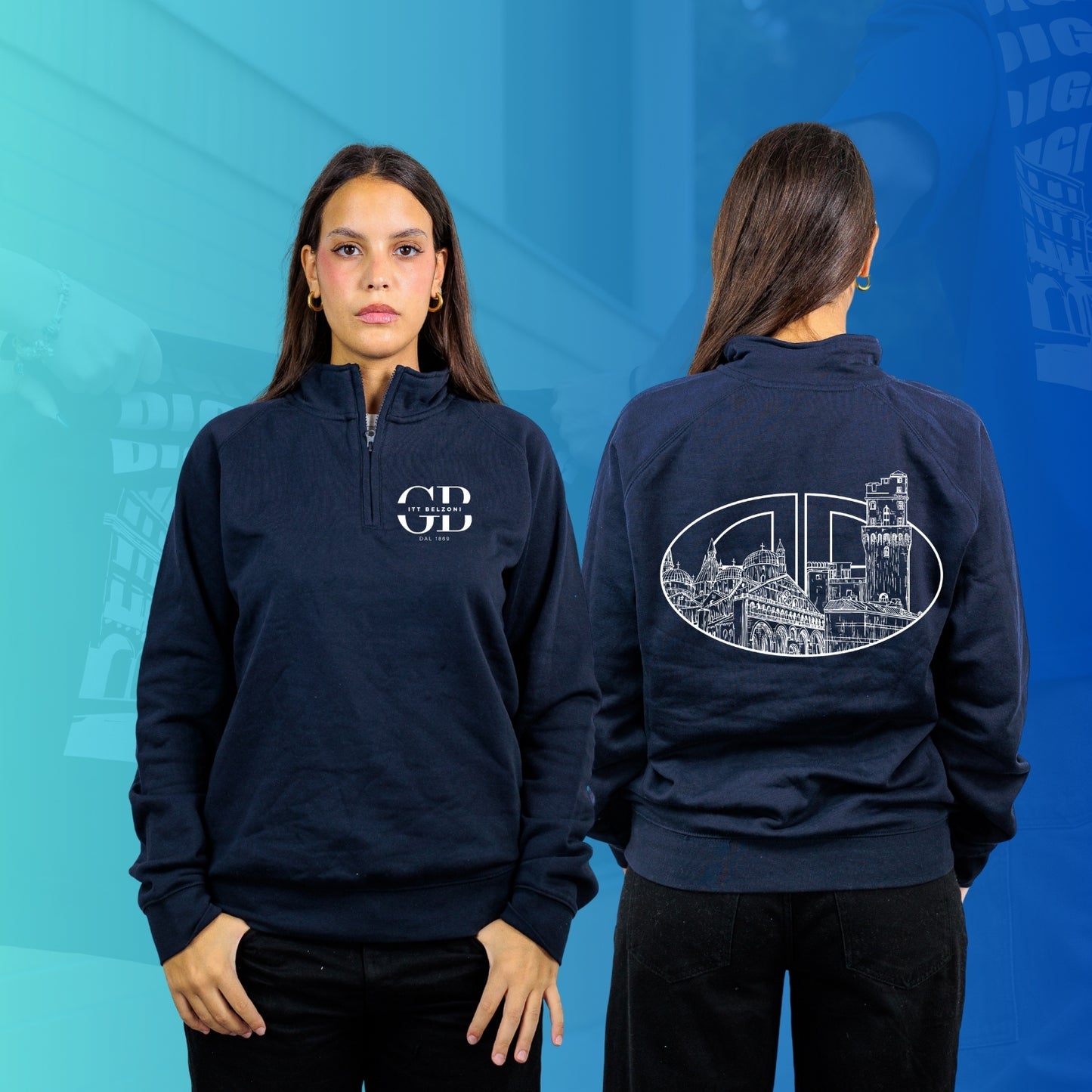 FELPA MEZZA ZIP mod3 BELZONI