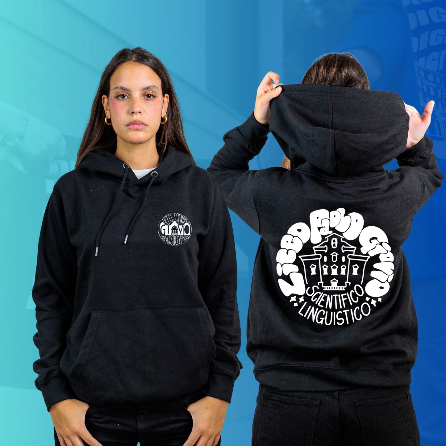 FELPA CON CAPPUCCIO 2 PAOLO GIOVIO