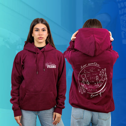 FELPA CON CAPPUCCIO FERMI