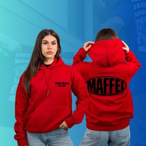 FELPA CON CAPPUCCIO MAFFEI