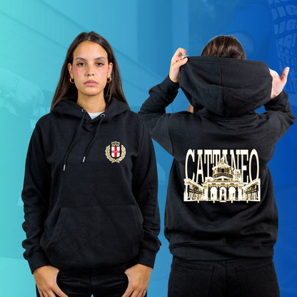 FELPA CON CAPPUCCIO CATTANEO